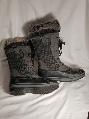 Northside Winter Boots (Faux Leather, Faux Fur, Faux Wool) Women's 9